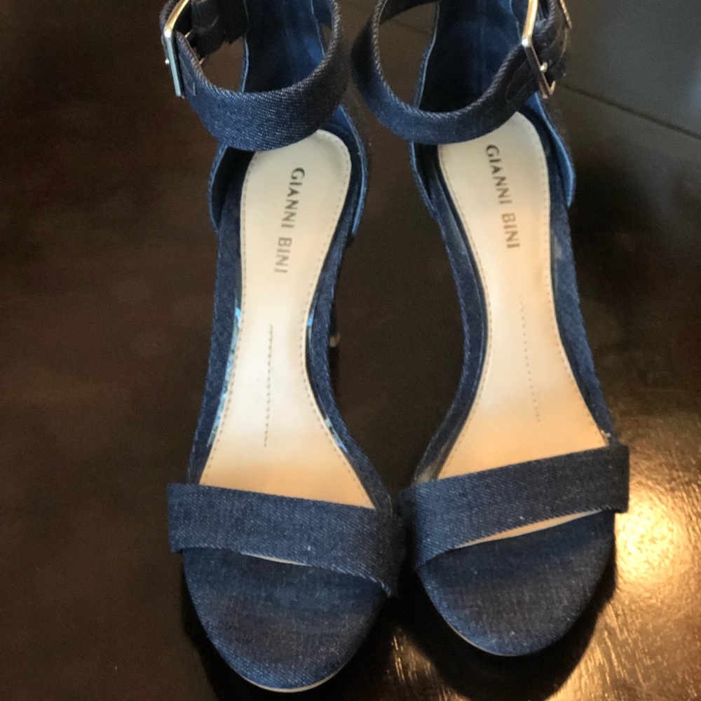 Denim Blue Pumps
